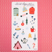 Image 1 of Cozy Christmas Sticker Sheet (24-023)