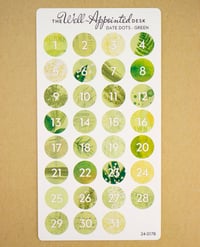 Image 5 of Date Dots Sticker Sheet  (24-017)