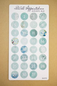 Image 7 of Date Dots Sticker Sheet  (24-017)