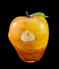 Image 1 of redish yellow apple bowl