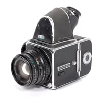 Image 3 of Hasselblad 500C/M camera w/ T* Planar 80mm F2.8 C lens + A12 Back + NC2 #5432