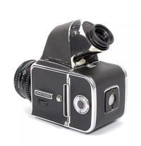 Image 4 of Hasselblad 500C/M camera w/ T* Planar 80mm F2.8 C lens + A12 Back + NC2 #5432