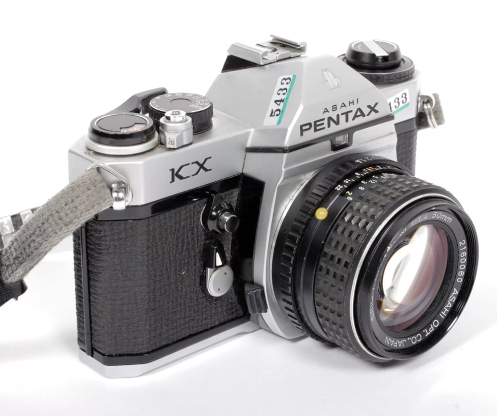 Image of Pentax KX 35mm SLR Film Camera with 50mm F1.4 lens #5433 (K1000 alternative)