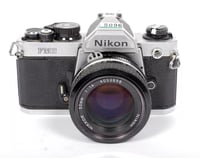 Image 1 of Nikon FM2 35mm SLR film camera with 50mm F1.4 Nikkor lens #5096