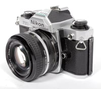 Image 3 of Nikon FM2 35mm SLR film camera with 50mm F1.4 Nikkor lens #5096
