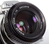 Image 9 of Nikon FM2 35mm SLR film camera with 50mm F1.4 Nikkor lens #5096