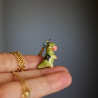 Image 1 of Green Dragon Necklace