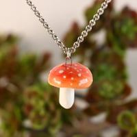 Toadstool Necklace