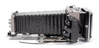 Image 6 of Linhof Technika IV 4X5 camera w/ 150mm + 90mm Lenses + grip + film + holders #5108