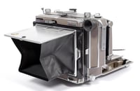 Image 5 of Linhof Technika IV 4X5 camera w/ 150mm + 90mm Lenses + grip + film + holders #5108