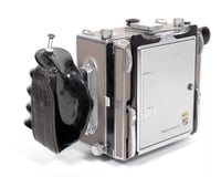 Image 11 of Linhof Technika IV 4X5 camera w/ 150mm + 90mm Lenses + grip + film + holders #5108