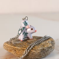 Image 1 of Fern Squirrel Necklace