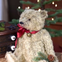 Image 1 of The Christmas Bear ~ Original Work ~ 13"