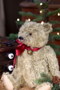 Image 3 of The Christmas Bear ~ Original Work ~ 13"