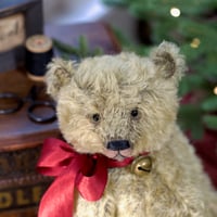 Image 4 of The Christmas Bear ~ Original Work ~ 13"