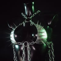 Image 4 of Deadly Weapons spiked metal bikini top