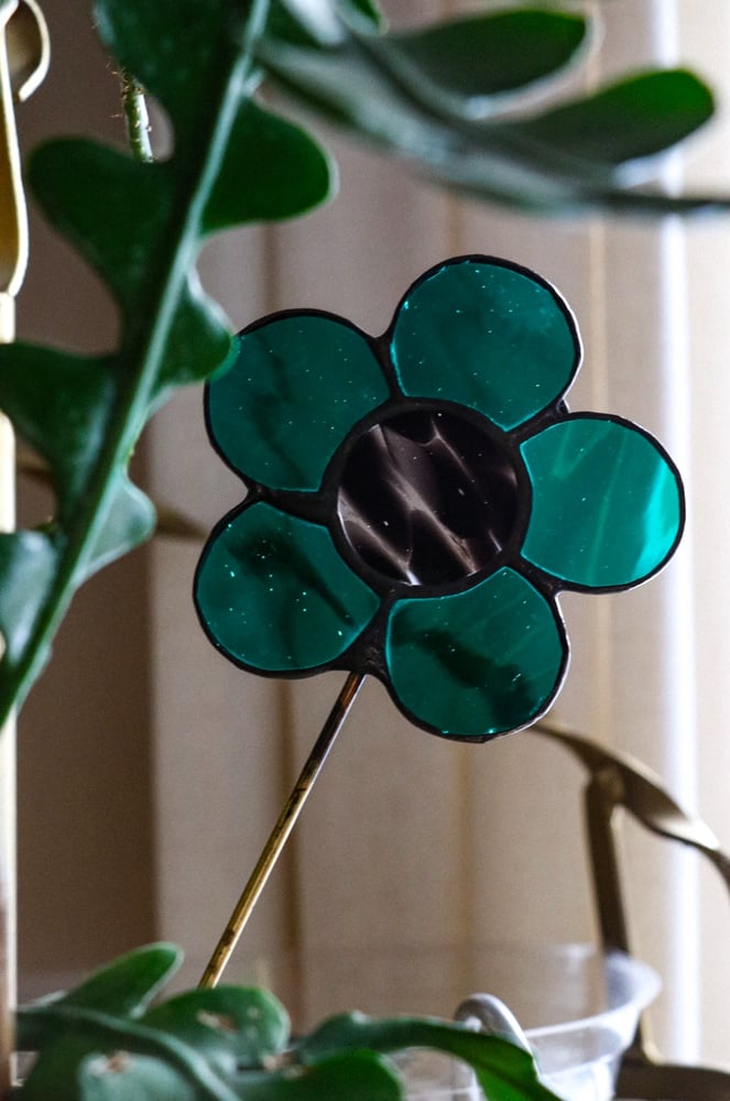 Image of Green plant stick