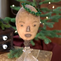 Image 1 of Mannequin Head / Schneeman ~ Bits ~ 11.5"