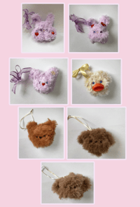 Image 1 of Handmade animal ornaments(or keychains)!