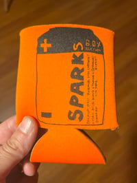 Orange Energy Malt Beverage Koozie