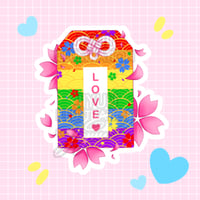 Image 2 of Omamori Pride Stickers – [RETIRING]