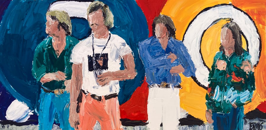 Image of Dazed and confused original painting 