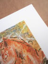 A Softening Presence A4 Risograph Print