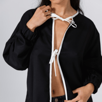Image 2 of Kimono - Black & White