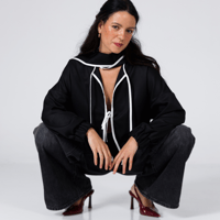 Image 1 of Kimono - Black & White