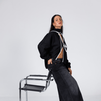 Image 3 of Kimono - Black & White