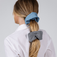 Image 2 of Maxi Scrunchie - Pied de Poule