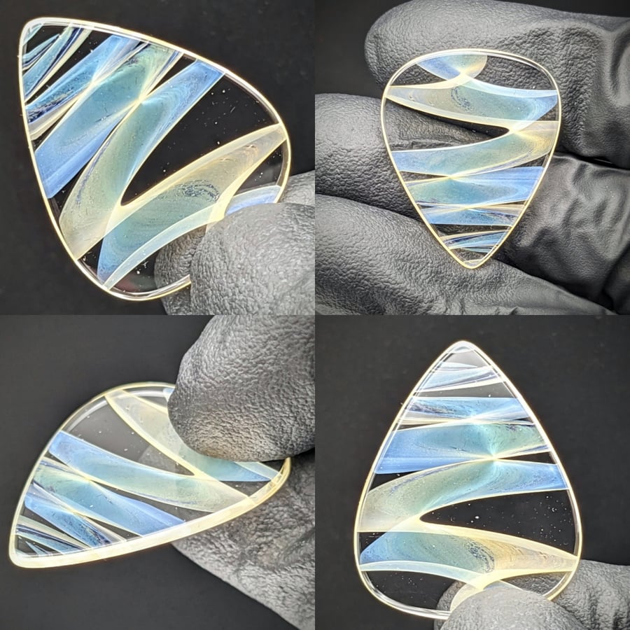 Image of Fume Spiral Glass Guitar Picks 