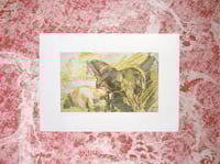 Image 1 of In The Stables A4 Risograph Print