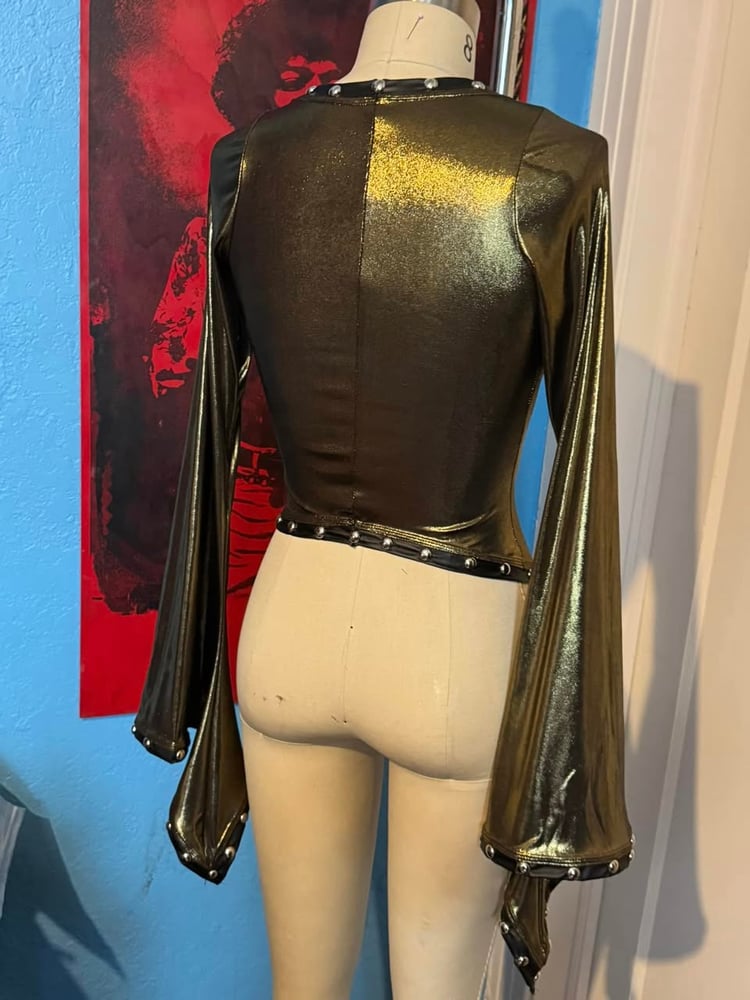 Image of Gold Barbarian Top