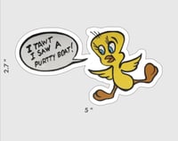 Tweedy Sticker