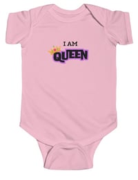 Image 3 of I AM QUEEN INFANT BODYSUIT