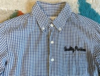 Image 2 of Wacko Maria guilty parties 2013ss plaid button down shirt, size M