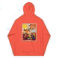 Image 5 of Black Cargo   - Contemporary Urban Art Apparel for the Woke -  Smoke - Unisex Eco Raglan Hoodie