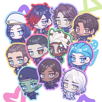 Image 2 of arcane mini stickers