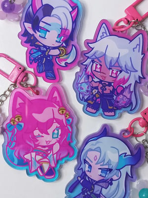 Image of spirit blossom keychains