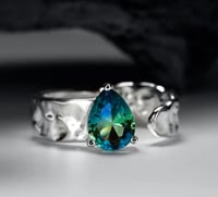 Image 4 of Premium 925 Sterling Silver Adjustable Ring – Elegant Korean-Inspired Design