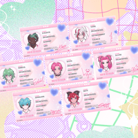 Image 1 of heartsteel school band id cards