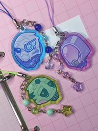 Image 2 of mass effect tiny phone charms