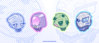 Image 4 of mass effect tiny stickers