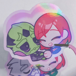 Image of shrios & shakarian holo stickers