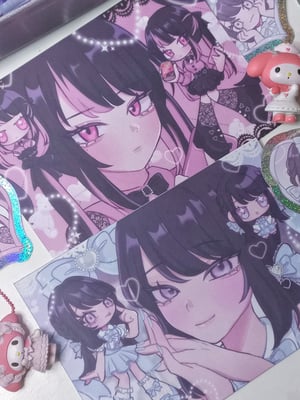 Image of risa-chan & rina-chan a6 prints