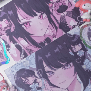 Image of risa-chan & rina-chan a6 prints