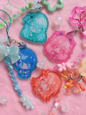 Image of project sekai phone charms