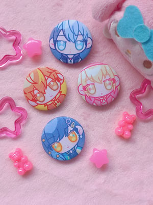 Image of project sekai glitter pins