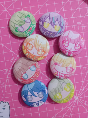 Image of project sekai glitter pins